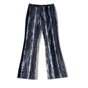 Vintage 90s Ferre Jeans Faux Fur Pants